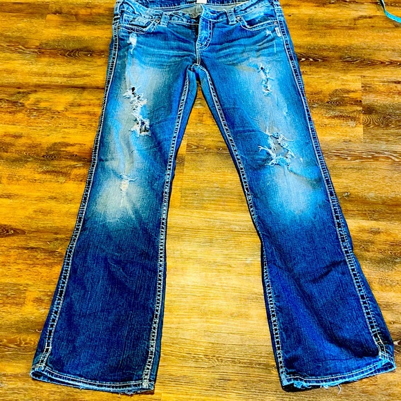 Denim - Silver jeans bootcut